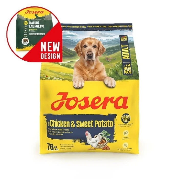 Ξηρά Τροφή Σκύλων Josera Medi/Maxi Chicken & Sweet potato 3kg