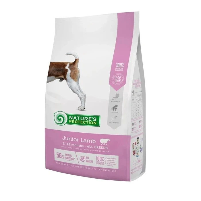 Ξηρά Τροφή Σκύλων Nature's Protection Junior Lamb 7,5kg