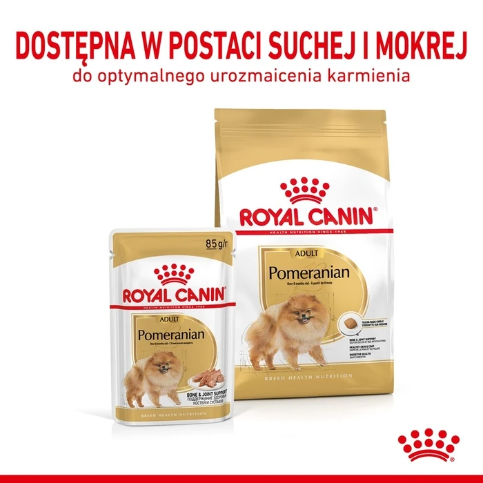 Ξηρά Τροφή Σκύλων Royal Canin Pomeranian Adult - for dogs - 3 kg