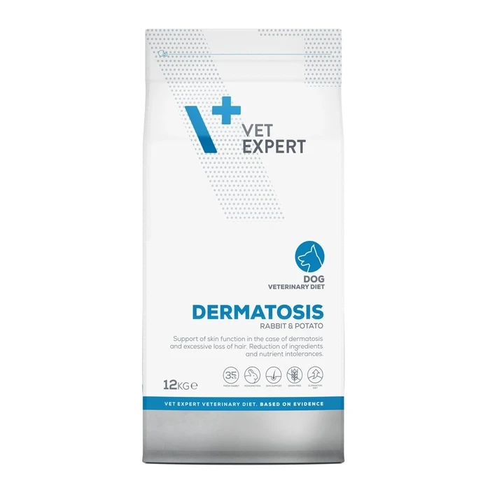 Ξηρά Τροφή Σκύλων Vetexpert Veterinary Diet Dermatosis Dog Rabbit & Potato 12 kg