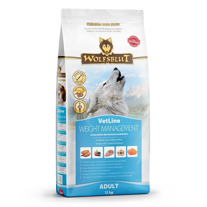 Ξηρά Τροφή Σκύλων Wolfsblut VetLine Weight Management Turkey 12kg