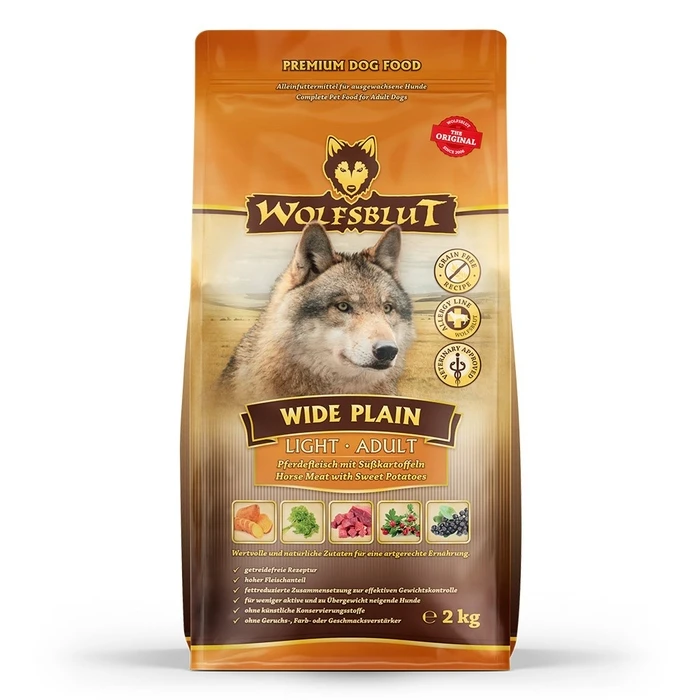Ξηρά Τροφή Σκύλων Wolfsblut Wide Plain Light Horse with sweet potatoes 2kg