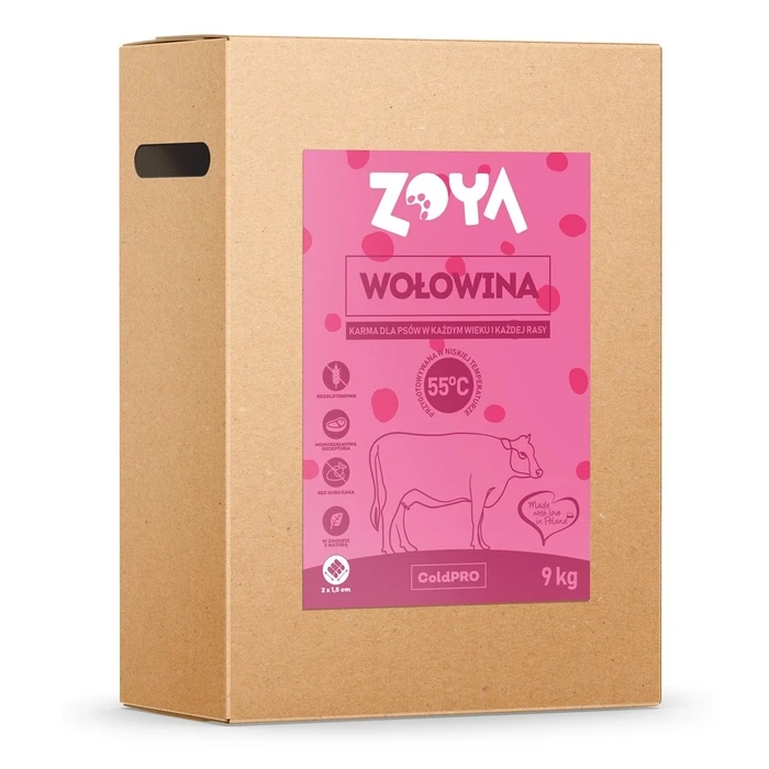 Ξηρά Τροφή Σκύλων Zoya ColdPRO Beef 9kg