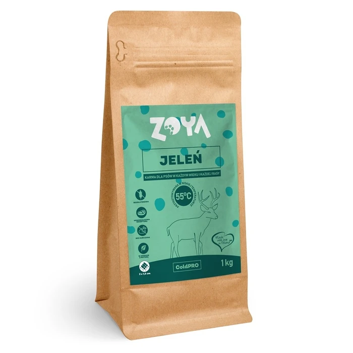 Ξηρά Τροφή Σκύλων Zoya ColdPRO Deer 1kg