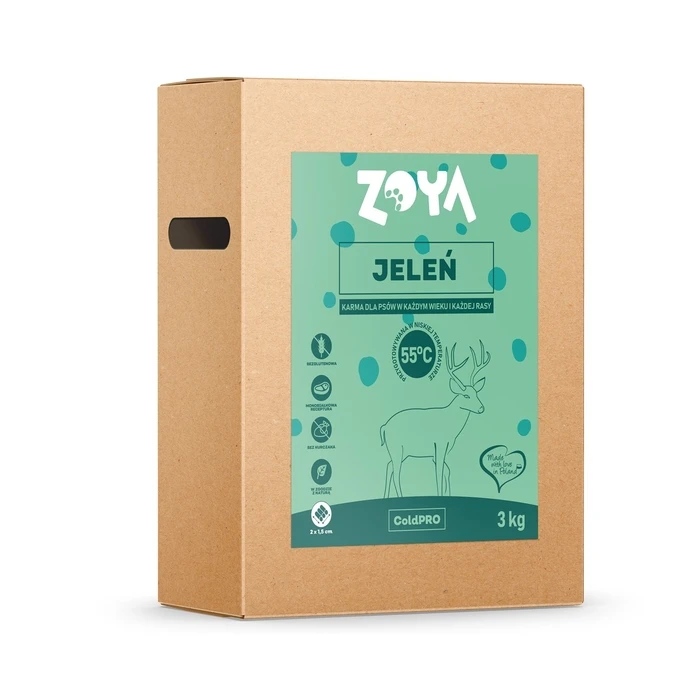 Ξηρά Τροφή Σκύλων Zoya ColdPRO Deer 3kg