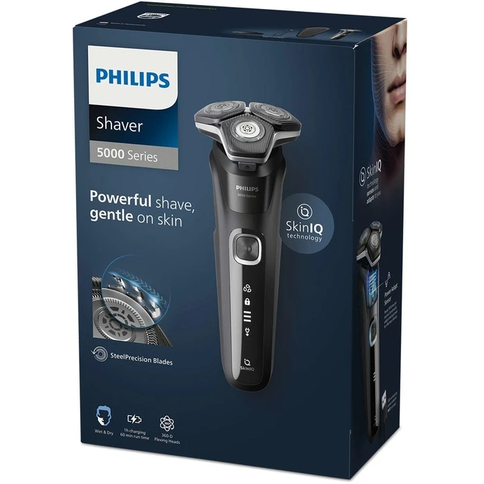 Ξυριστική Μηχανή Philips Series 5000 S5898/35 Wet and dry electric with 2 accessories