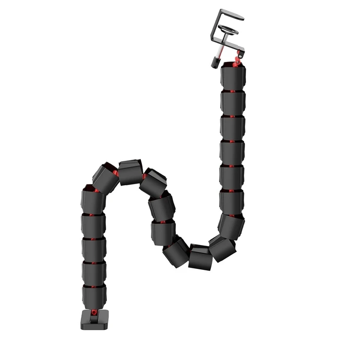 Οργανωτής Καλωδίων Nano Rs desk / grille, 1345mm, Black and red, RS125