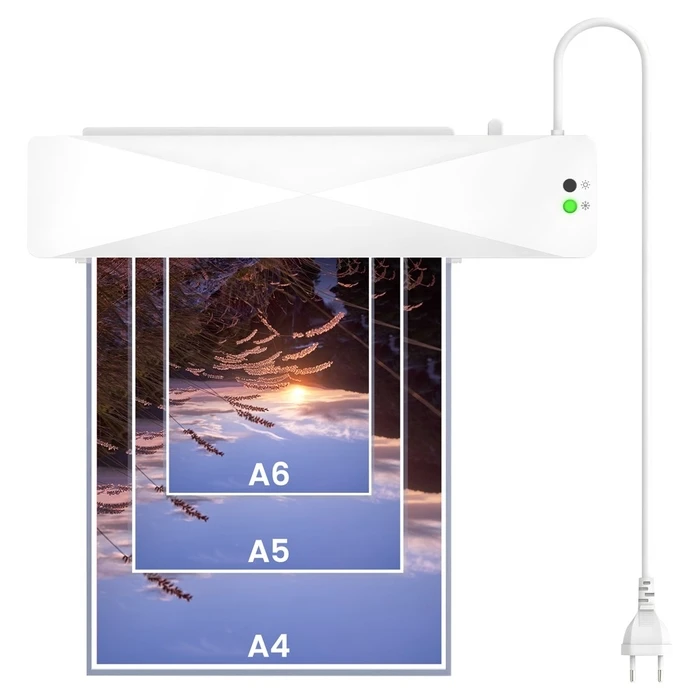 Πλαστικοποιητής Savio LR-01/W Cold/hot laminator 320 mm/min White