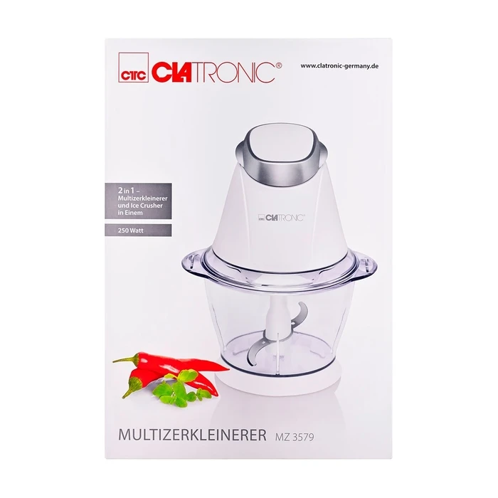 Πολυκόπτης Multi Clatronic MZ 3579 electric food chopper 1 L 250 W White