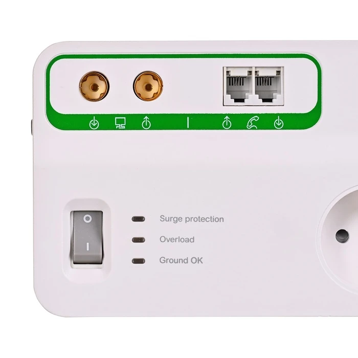 Πολύπριζο Aσφαλείας APC PMF83VT-FR surge protector White 8 AC outlet(s) 230 V 3 m