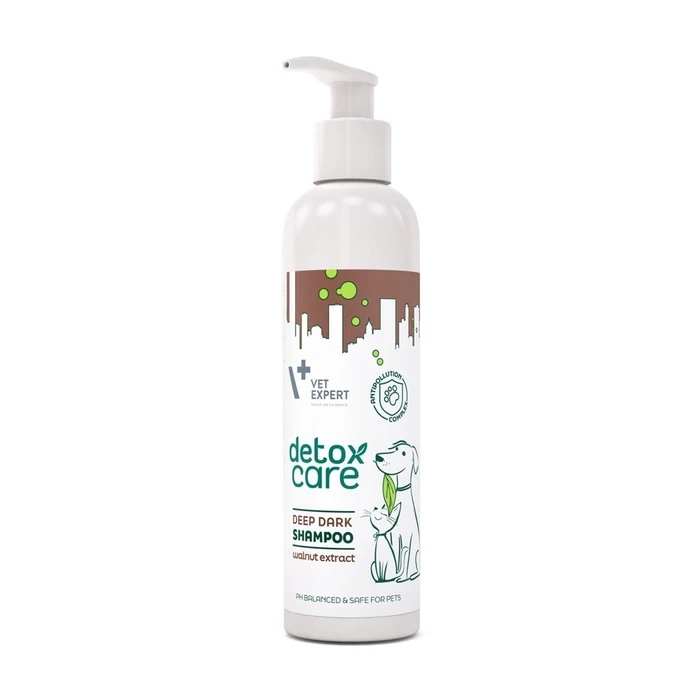 Σαμπουάν για Σκύλους Vetexpert Detox Care Deep Dark Shampoo - for dogs and cats - 250 ml