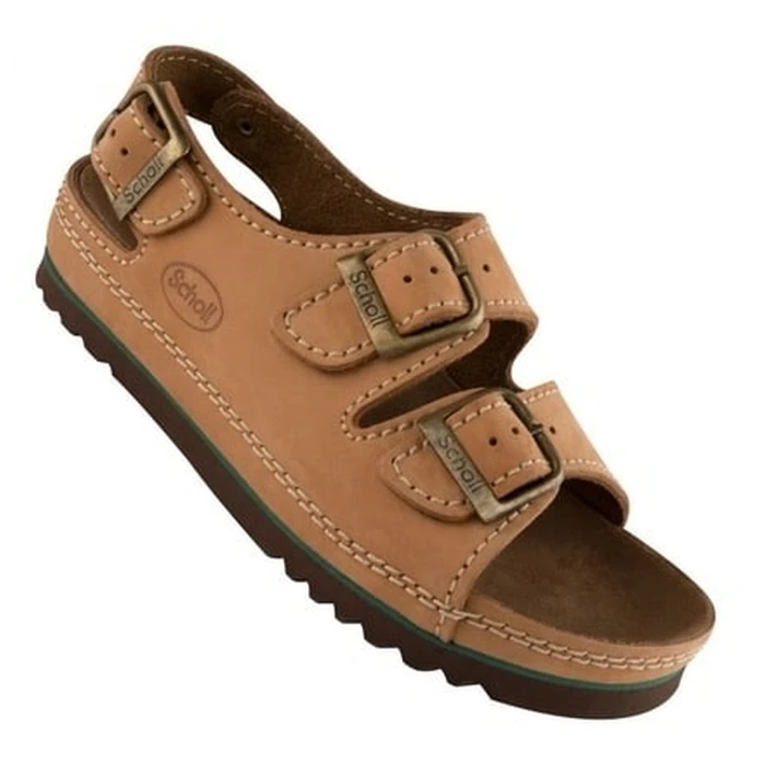 Σανδάλια Scholl Air Bag Back Strap Comfortable Sandals Brown 35