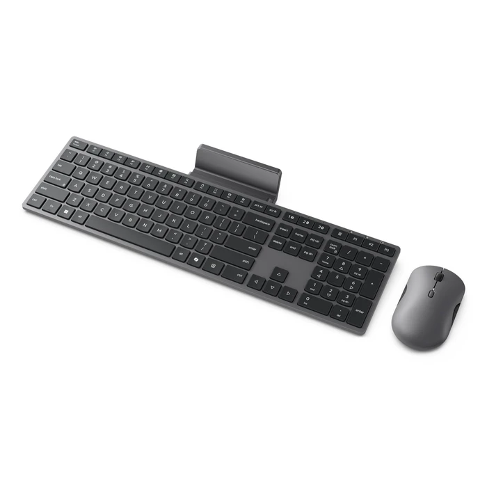 Σετ Πληκτρολόγιο Και Ποντίκι Ασύρματο Lenovo 700 Modern Office RF + Bluetooth US English Grey