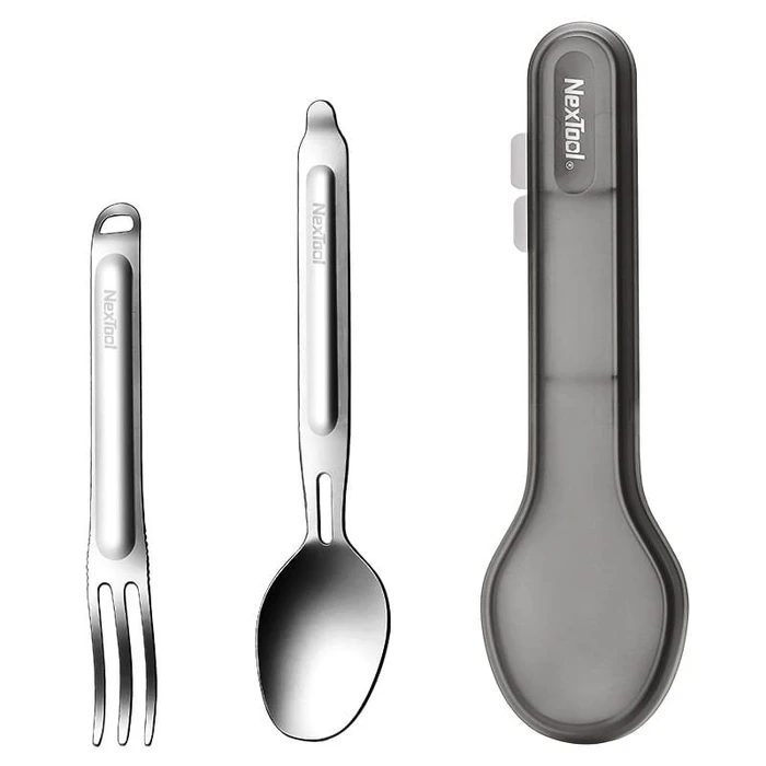 Σκεύη Μαγειρικής Camping Nextool Stainless steel cutlery 2 pcs