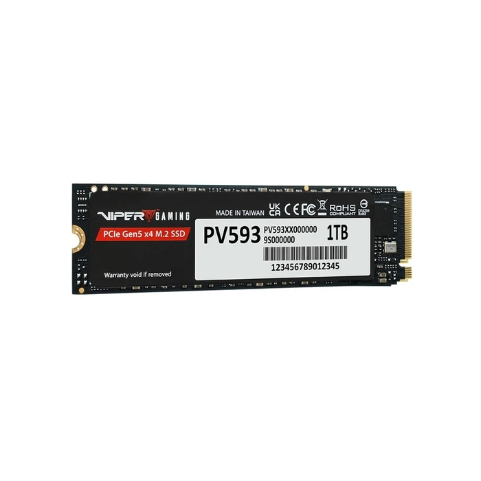 Σκληρός Δίσκος M.2 SSD Patriot Viper PV593 PCI-E Gen5 x4 NVMe2 1TB 14G (PV593P1TBM28H)