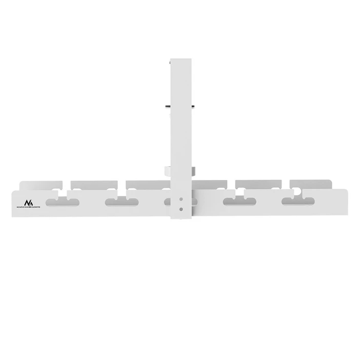 Στήριγμα Καλωδίων Maclean under-desk, max. load 5kg, White, MC-105 W