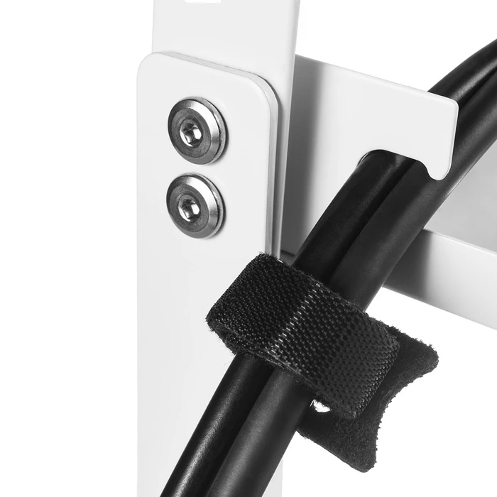 Στήριγμα Καλωδίων Maclean under-desk, max. load 5kg, White, MC-105 W