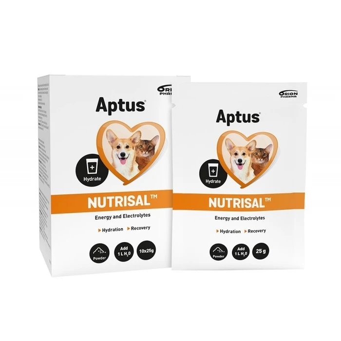 Συμπλήρωμα Διατροφής Aptus Nutrisal Hydration - for dogs and cats – 10x25g