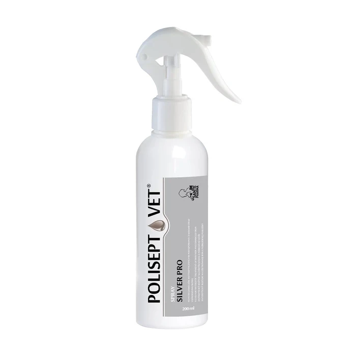 Συμπλήρωμα Διατροφής JM Sante Polisept Vet Spray Silver Pro - wound solution for dogs and cats – 200 ml
