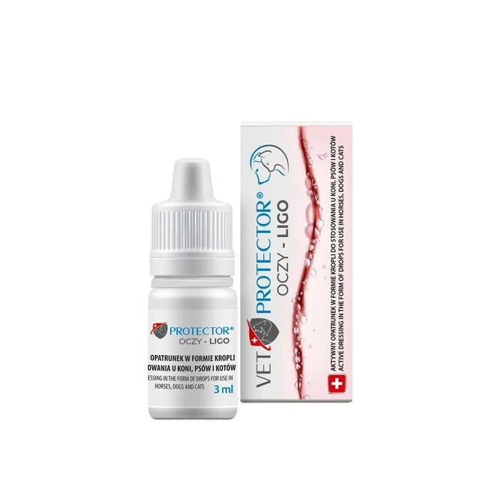 Συμπλήρωμα Διατροφής JM Sante Vet Protector Ligo - eye drops for dogs and cats – 3 ml