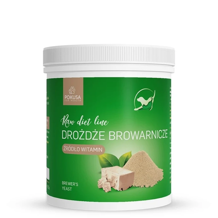 Συμπλήρωμα Διατροφής Pokusa RawDietLine Brewer's yeast - for dogs and cats - 250g