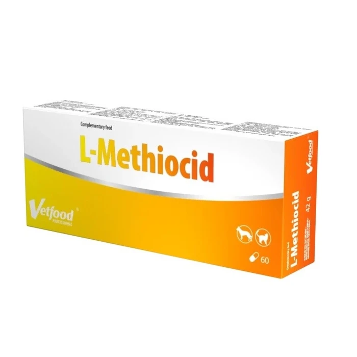 Συμπλήρωμα Διατροφής Vetfood L-Methiocid - for dogs and cats - 60pcs