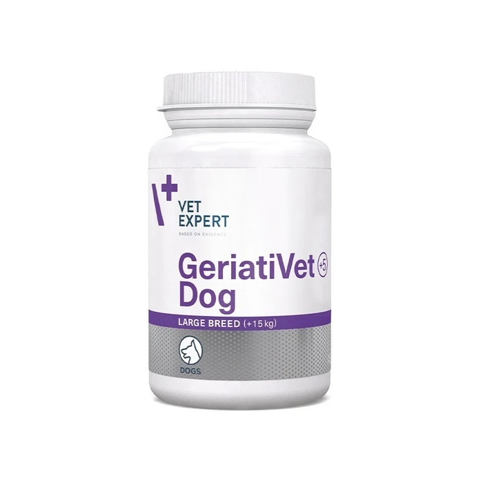 Συμπλήρωμα Διατροφής Σκύλου Vetexpert GeriatiVet Dog Large Breed - supporting preparation for older dogs - 45 caps.