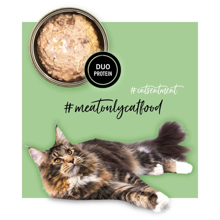 Υγρή Τροφή Γάτας 3coty Chicken with goose 80g