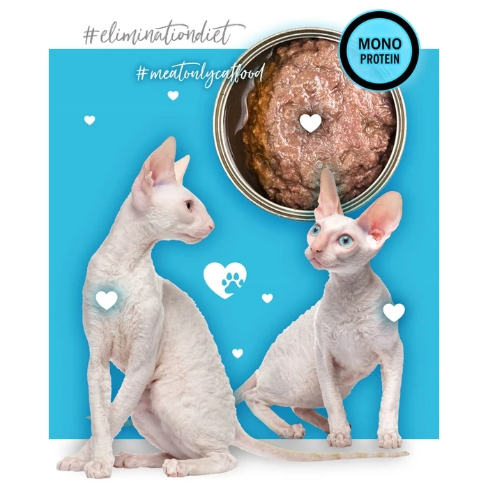 Υγρή Τροφή Γάτας 3coty Duck 80g