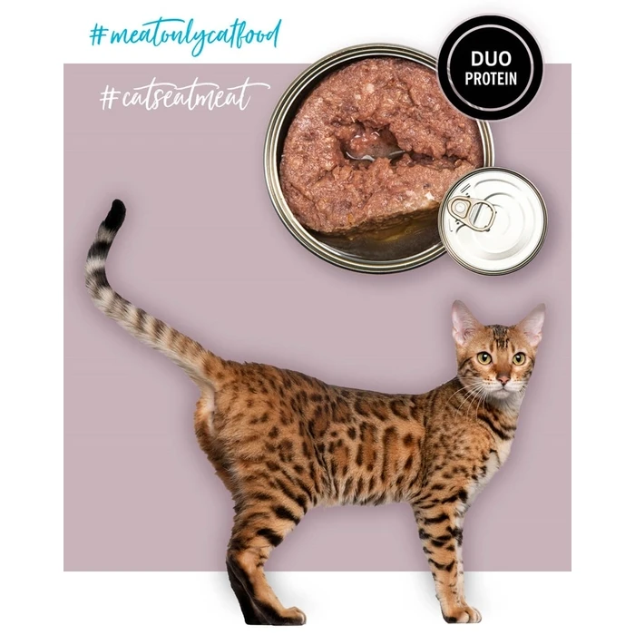 Υγρή Τροφή Γάτας 3coty Turkey with goose 80g