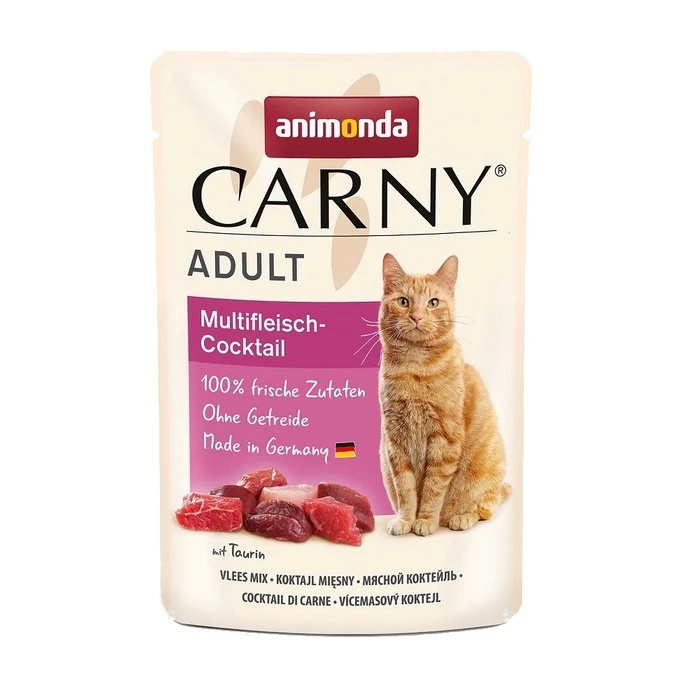 Υγρή Τροφή Γάτας Animonda Carny Adult Meat cocktail 85g