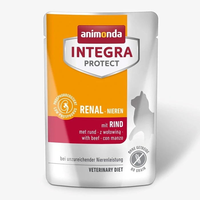 Υγρή Τροφή Γάτας Animonda Integra Protect Renal Nieren with Beef 85g