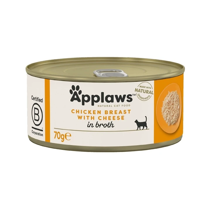 Υγρή Τροφή Γάτας Applaws Chicken breast with cheese 70g