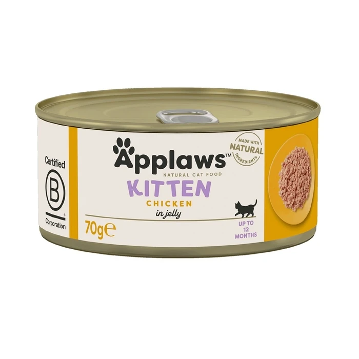 Υγρή Τροφή Γάτας Applaws Kitten Chicken in jelly 70g
