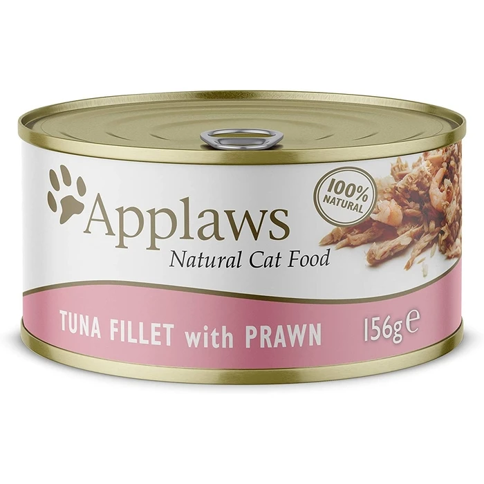 Υγρή Τροφή Γάτας Applaws Natural Cat Food Tuna fillet with prawn 156g