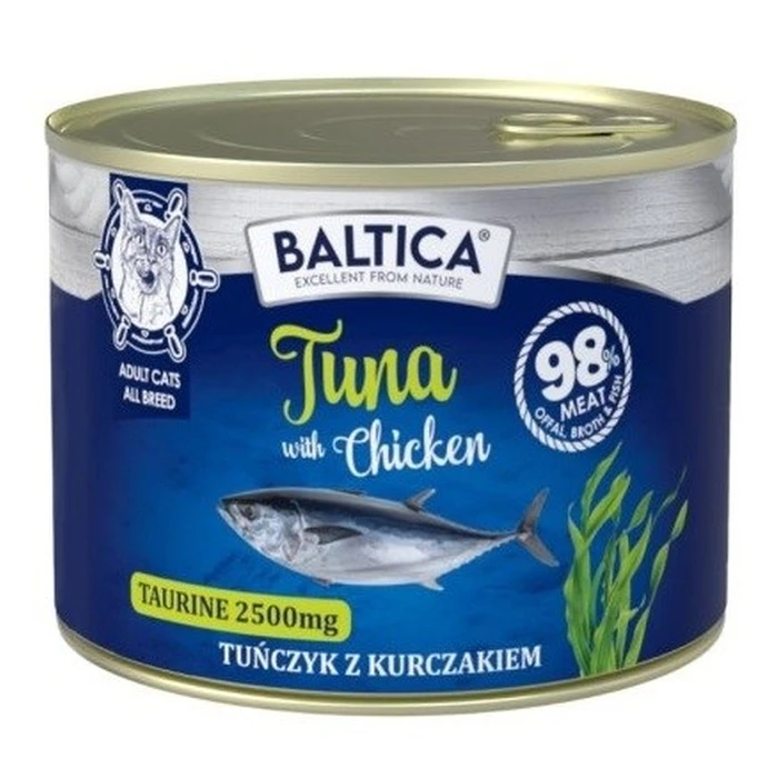 Υγρή Τροφή Γάτας Baltica Excellent Tuna with chicken 185g