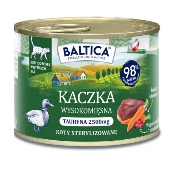 Υγρή Τροφή Γάτας Baltica Smaki regionów Duck 185g