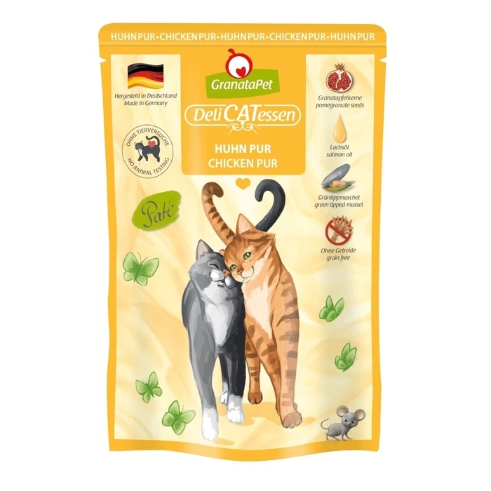 Υγρή Τροφή Γάτας Granata Pet DeliCATessen Chicken 85g