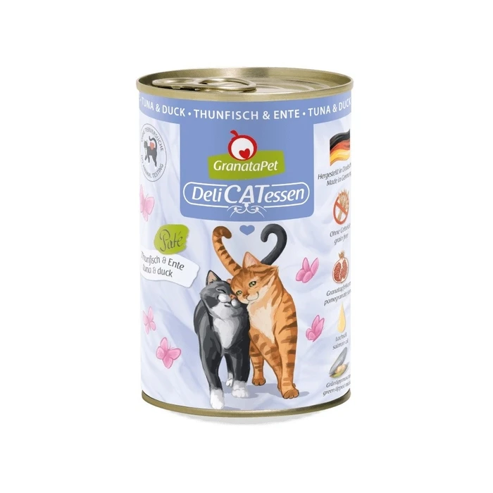 Υγρή Τροφή Γάτας Granata Pet DeliCATessen Tuna and duck 400g