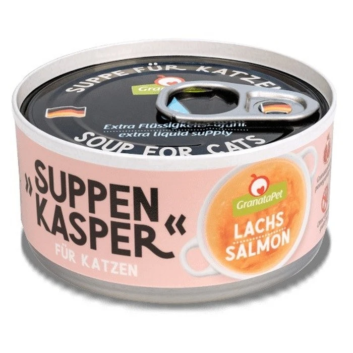 Υγρή Τροφή Γάτας Granata Pet Suppenkasper Salmon 70g