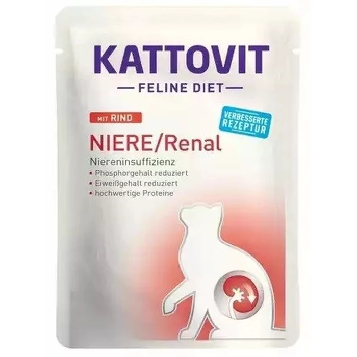 Υγρή Τροφή Γάτας Kattovit Feline Diet Niere/Renal 12 x 85g