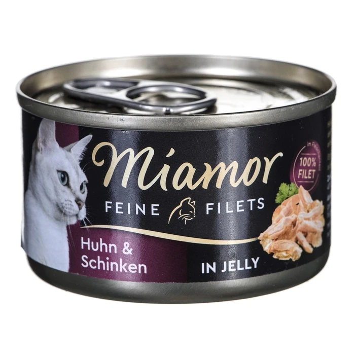 Υγρή Τροφή Γάτας Miamor cats moist food Chicken with ham and rice 100 g
