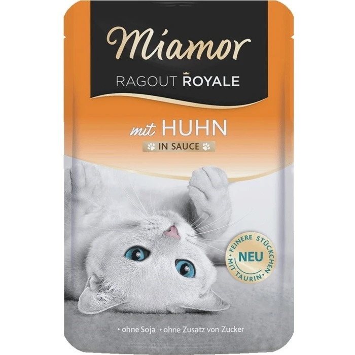 Υγρή Τροφή Γάτας Miamor Ragout Royale Chicken in sauce 100g