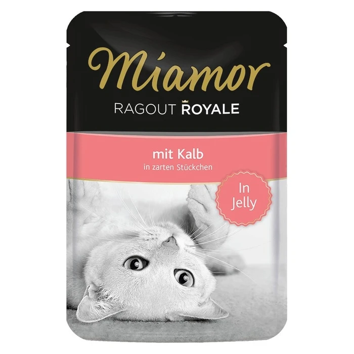Υγρή Τροφή Γάτας Miamor Ragout Royale in Jelly with veal - 100g