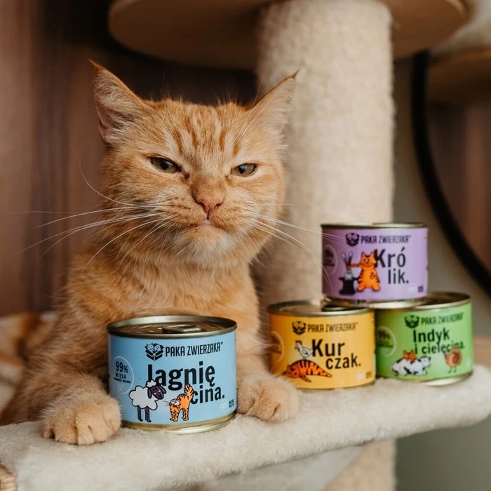 Υγρή Τροφή Γάτας Paka Zwierzaka Rabbit 200g