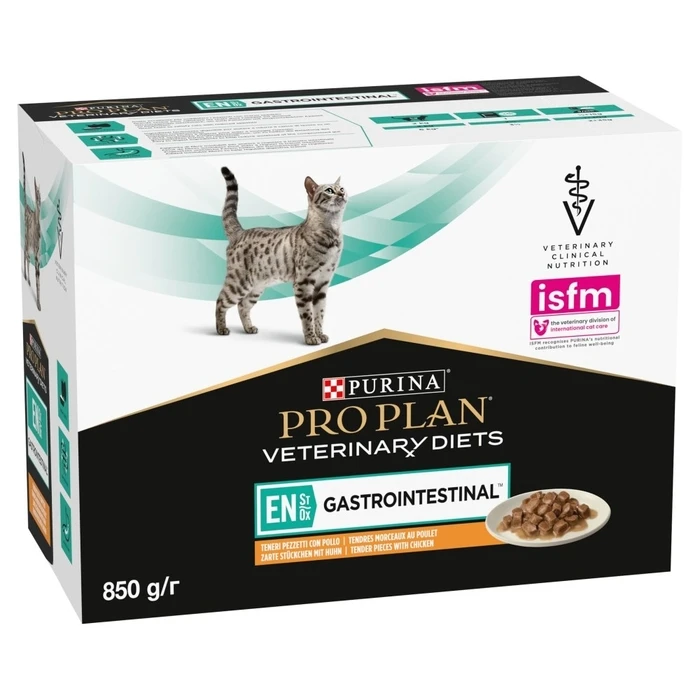 Υγρή Τροφή Γάτας Purina Pro Plan Veterinary Diets EN St/Ox Gastrointestinal 10 x 85g