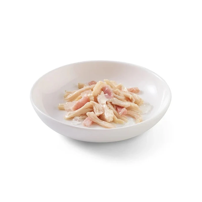Υγρή Τροφή Γάτας Schesir Chicken fillets with ham in jelly 6x50g