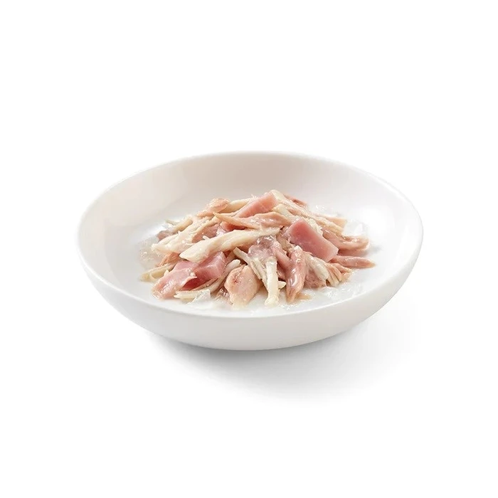 Υγρή Τροφή Γάτας Schesir in jelly Tuna and chicken with ham 50 g