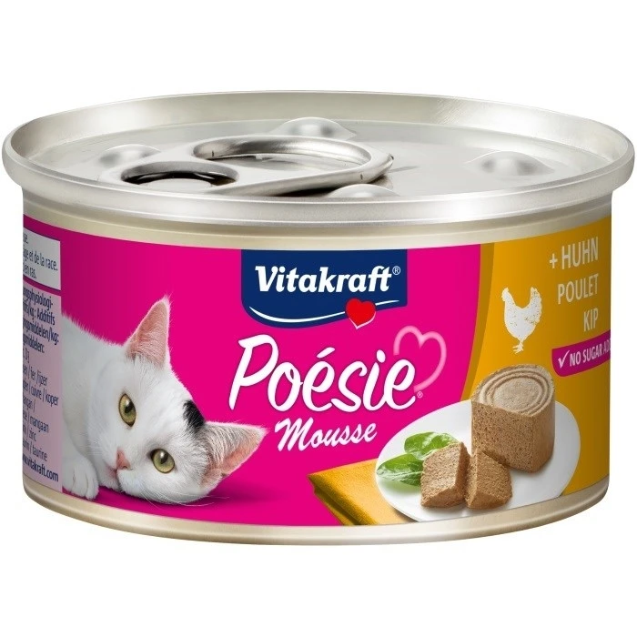 Υγρή Τροφή Γάτας Vitakraft POESIE mousse chicken 85 g