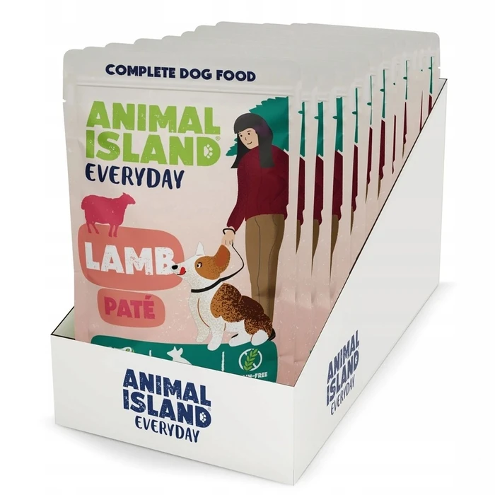Υγρή Τροφή Σκύλων Animal Island Everyday Lamb 10x150g